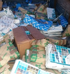 Московский офис ГК «РУСКОМПОЗИТ» сдал в переработку 800 кг бумаги, текстиля и полиэтилена